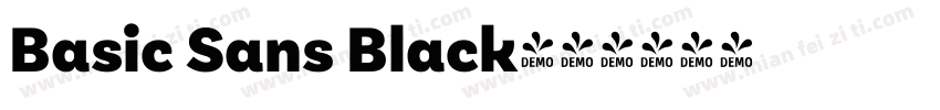 Basic Sans Black字体转换